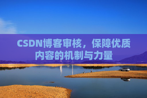 CSDN博客审核，保障优质内容的机制与力量